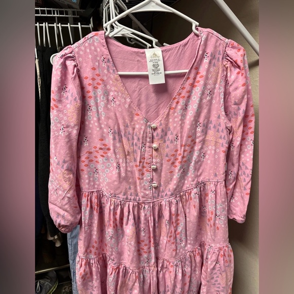 Disney Frozen Pink Dress for Women. Small. Olaf Castle Design - Picture 2 of 5